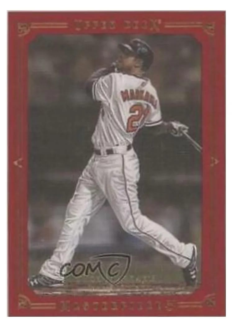 2008 Upper Deck Masterpieces Nick Markakis #10 card