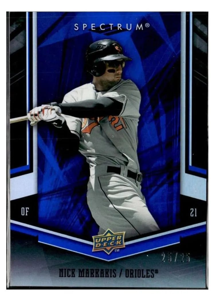 2008 Upper Deck Spectrum Nick Markakis #11 card