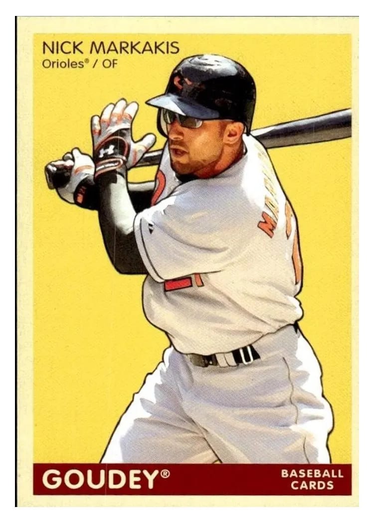 2009 Upper Deck Goudey Nick Markakis #18 card