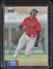 2020 Stadium Club Chrome Nick Markakis #121 card