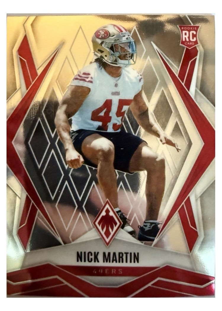 2025 Panini Phoenix Base Set Nick Martin Blue Hyper #234