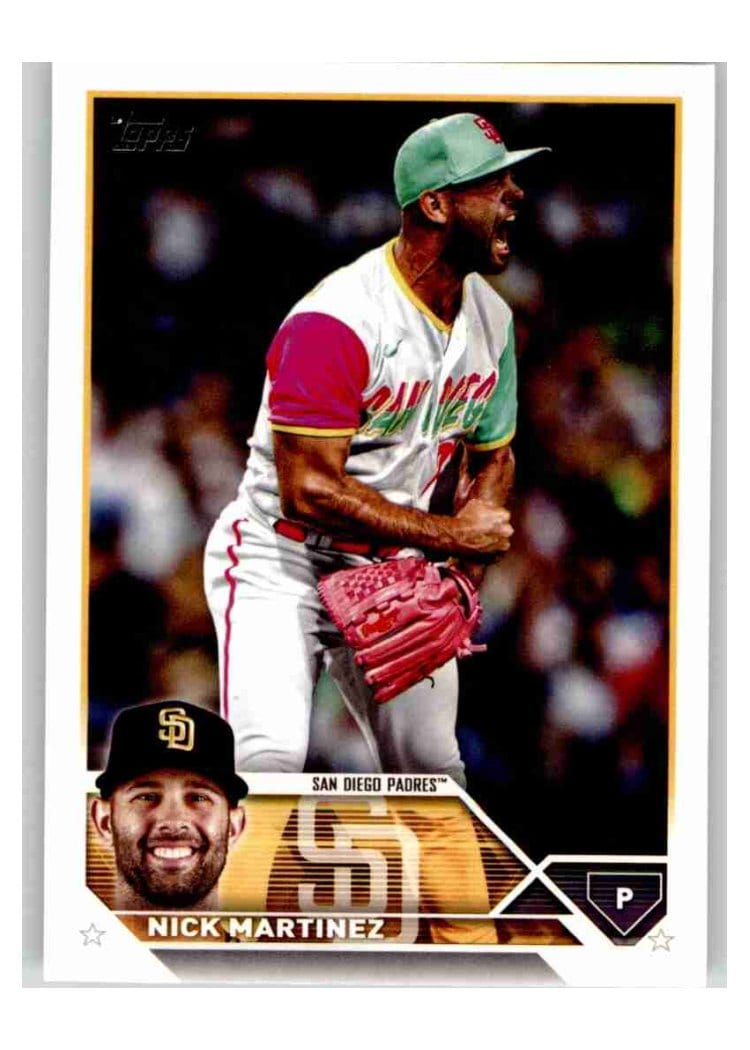 2023 Topps Update Base Set Nick Martinez #US10 card