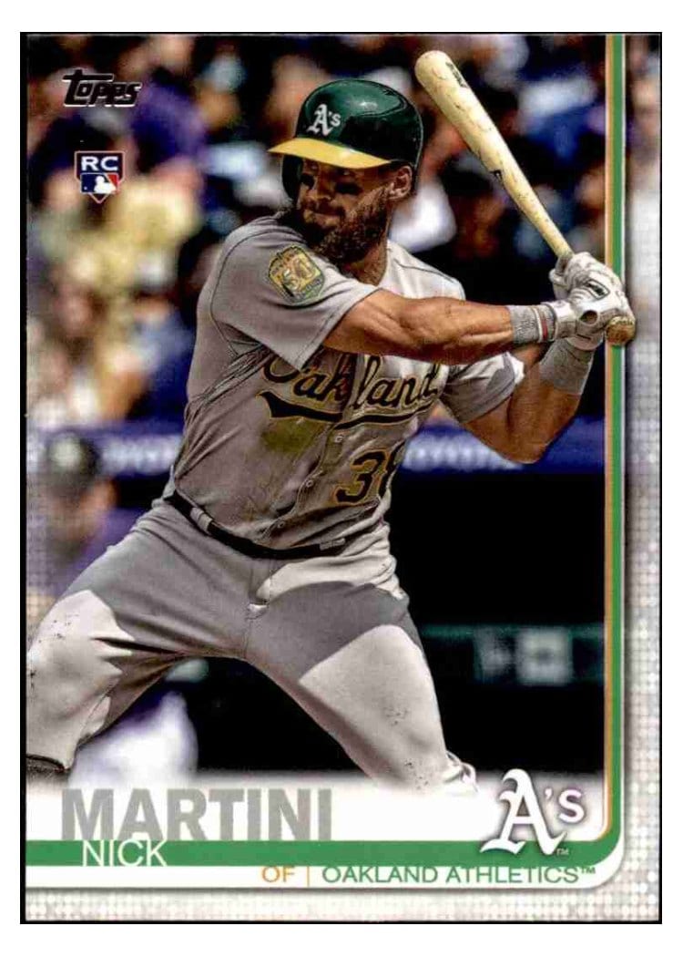 2019 Topps Base Set Nick Martini #618 card