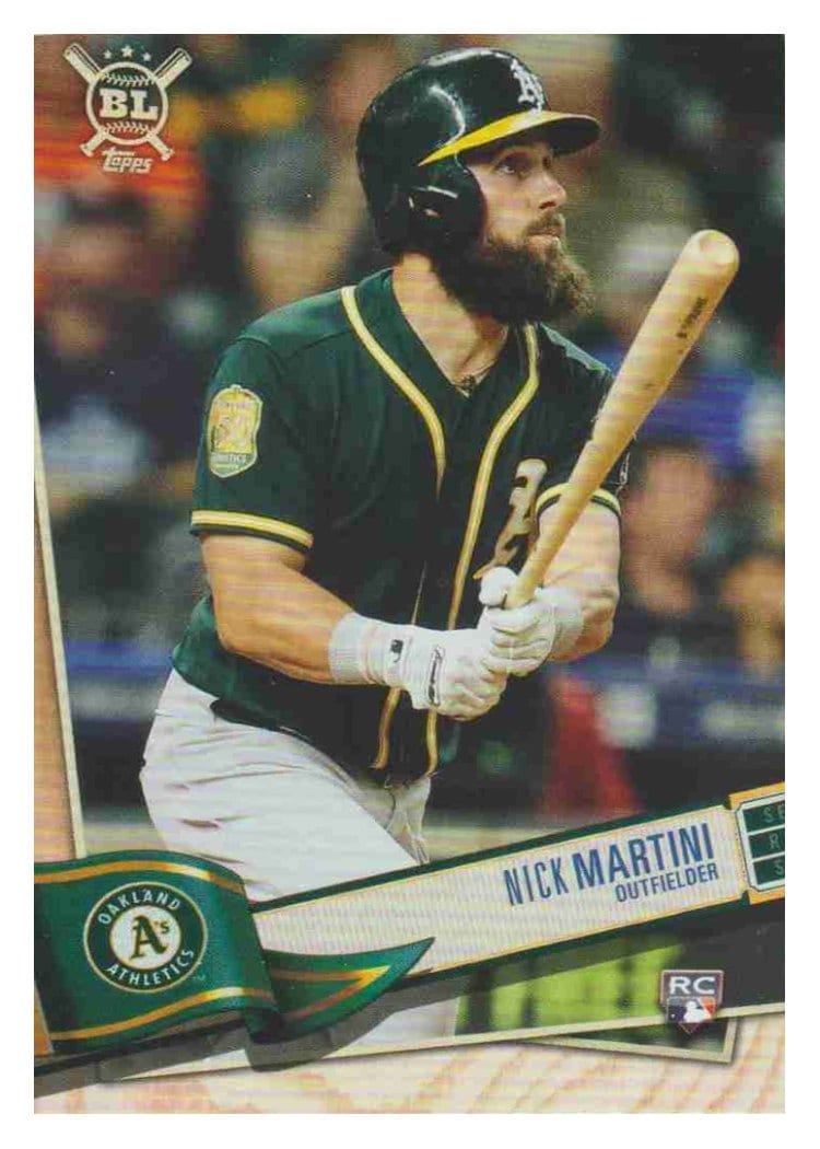 2019 Topps Big League Base Set Nick Martini #281 card