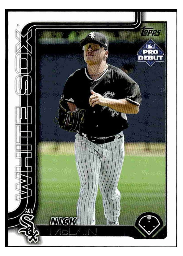 2025 Topps Pro Debut Base Set Nick McLain #PD-190 card