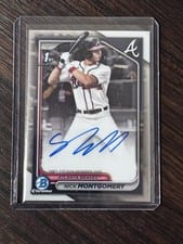 2024 Bowman Draft Chrome Prospect Autographs Nick Montgomery #CPA-NMO card