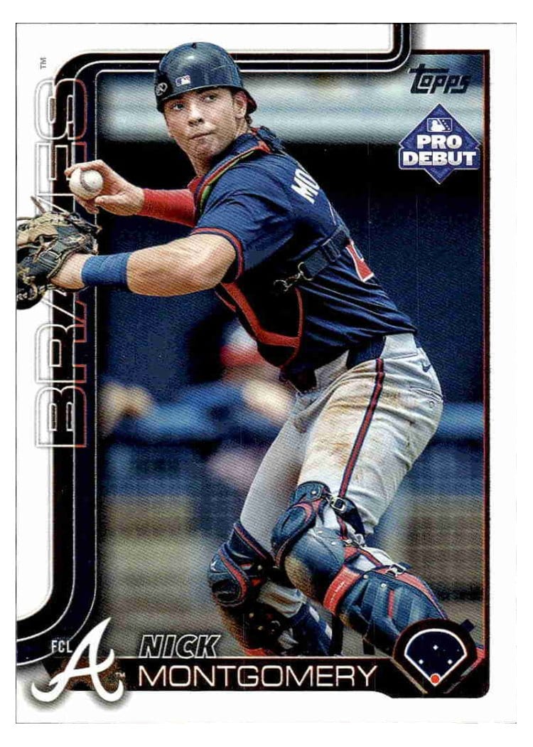 2025 Topps Pro Debut Base Set Nick Montgomery #PD-147 card