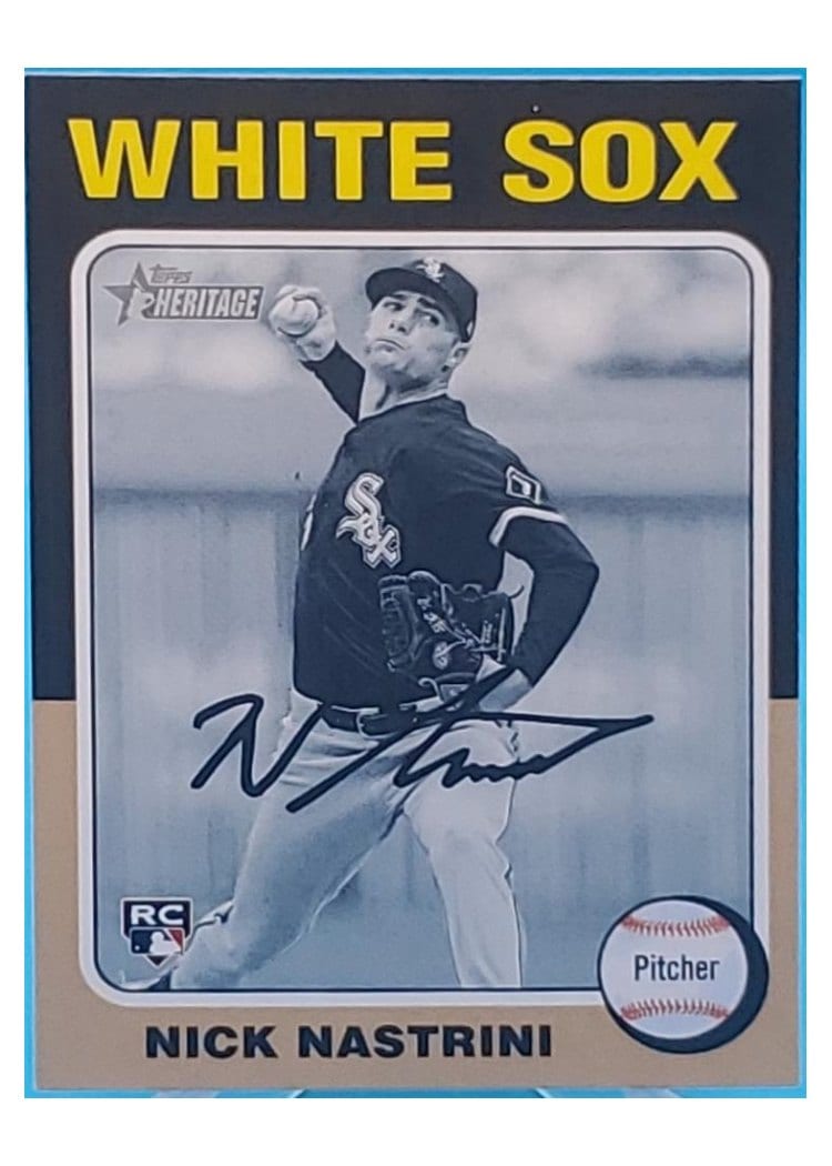 2024 Topps Heritage Base Set Nick Nastrini #647 card