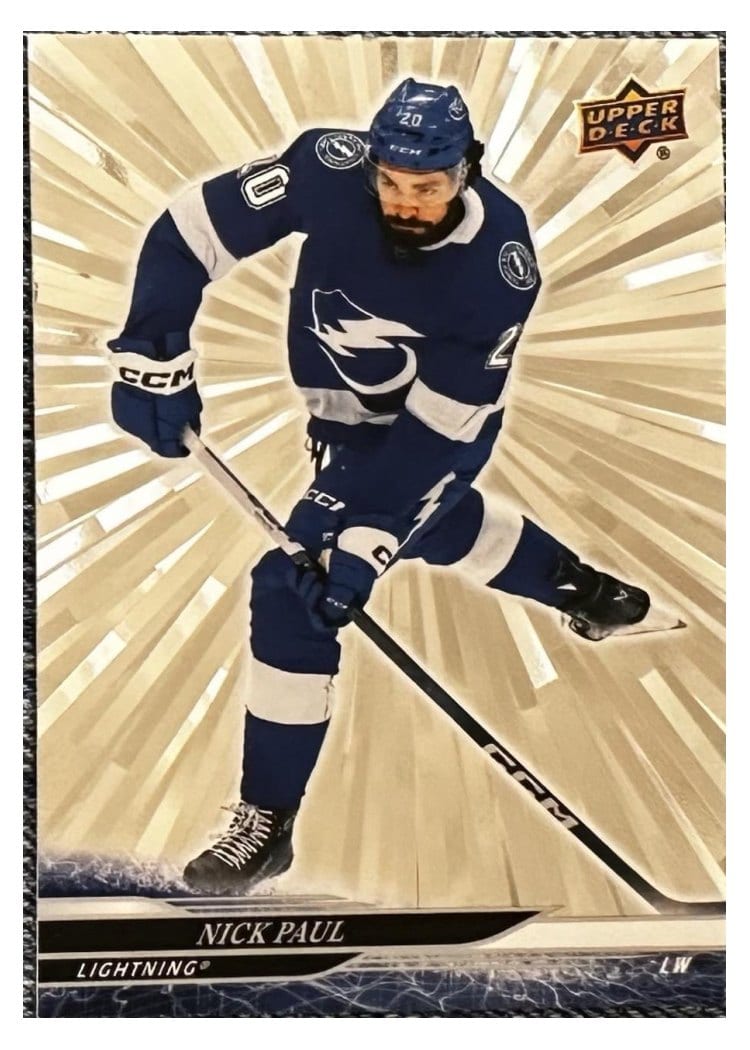 2024-25 Upper Deck Base Set Nick Paul #404 card