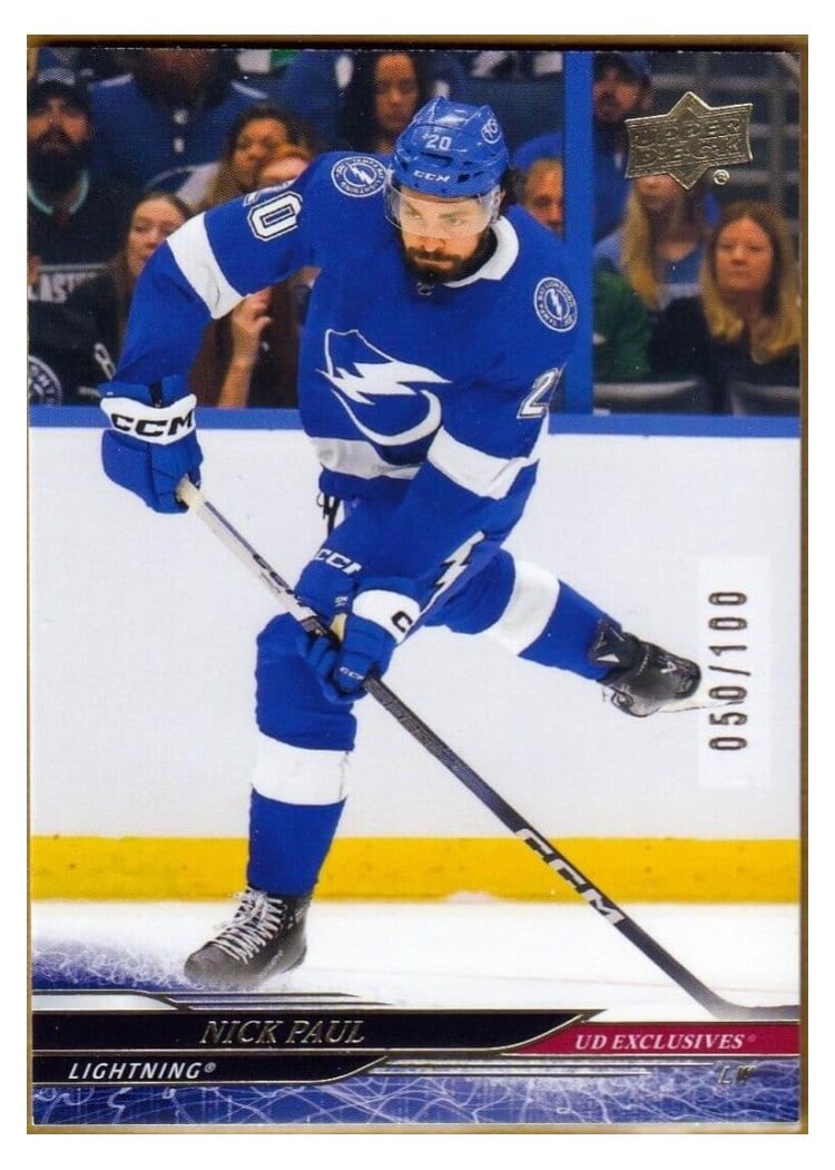 2024-25 Upper Deck Base Set Nick Paul #404 card