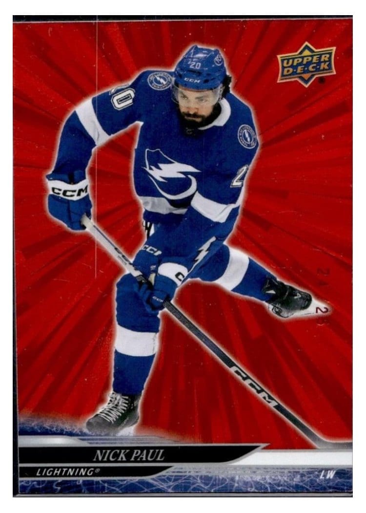 2024-25 Upper Deck Base Set Nick Paul #404 card