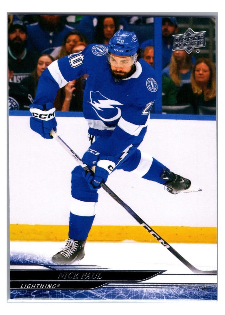 2024-25 Upper Deck Base Set Nick Paul #404 card