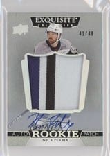 2022-23 Upper Deck The Cup 2022-23 Exquisite Collection Rookie Autograph Patch Nick Perbix #EC-NP