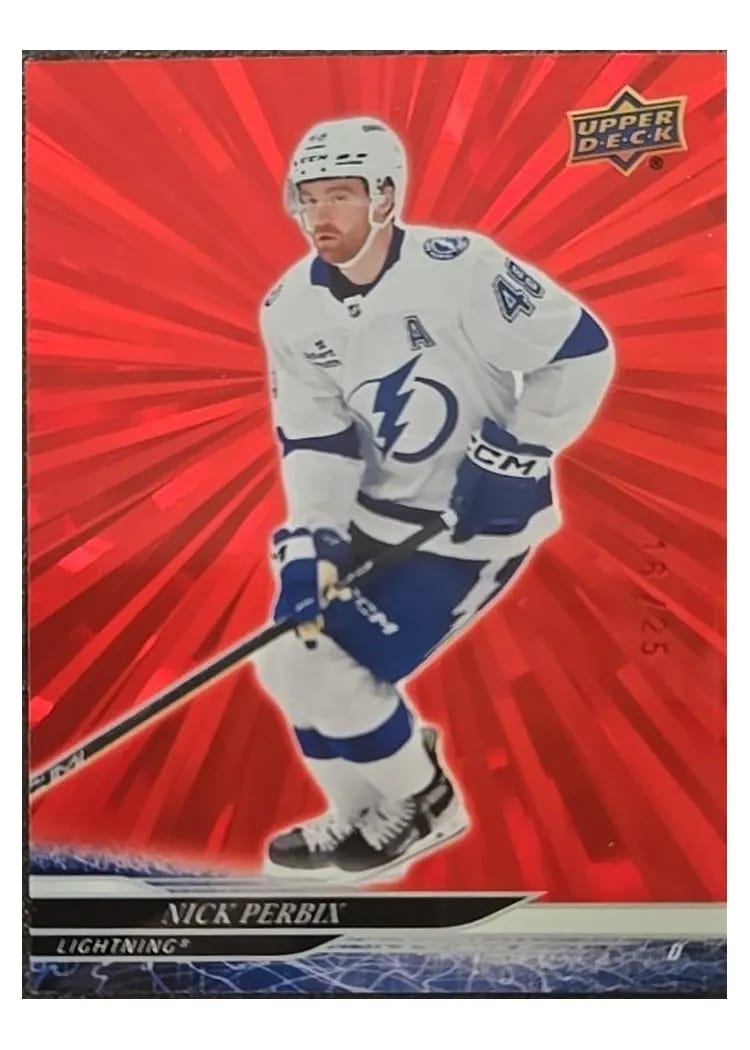 2024-25 Upper Deck Base Set Nick Perbix #620 card