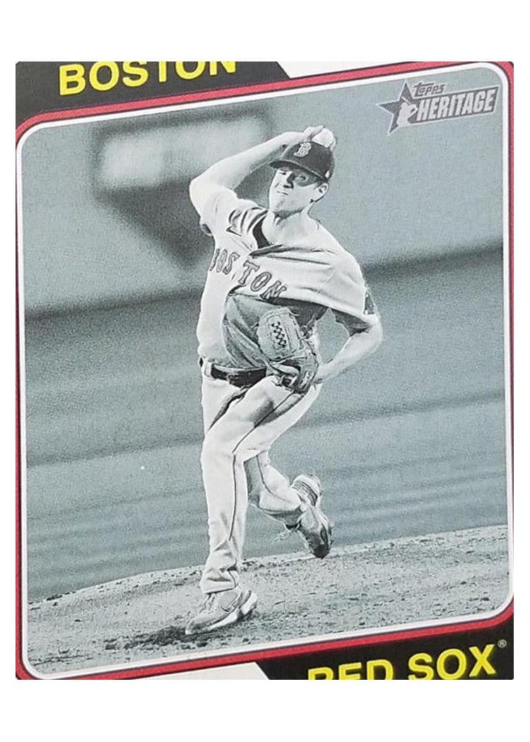 2023 Topps Heritage Base Set Nick Pivetta #187 card