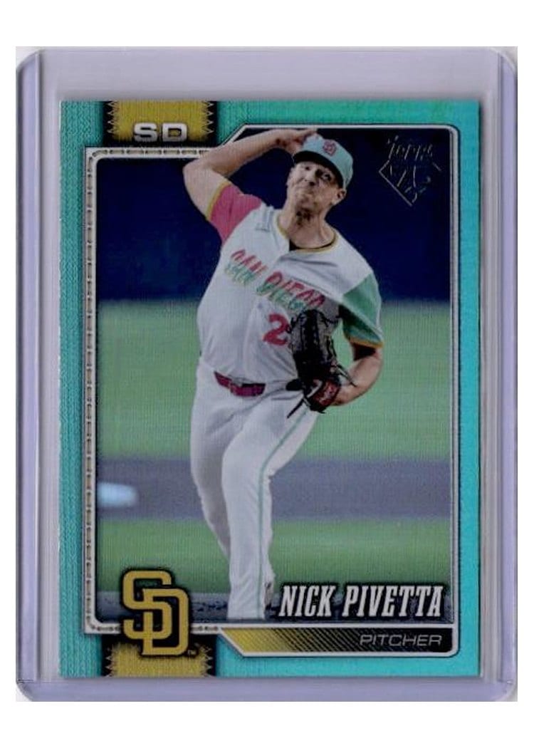 2026 Topps Base Set Nick Pivetta #9 card