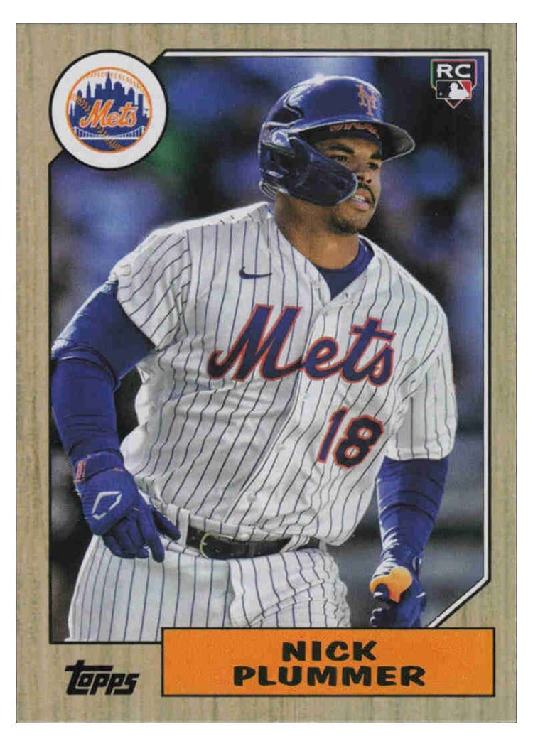 2022 Topps Archives Base Set Nick Plummer #208 card