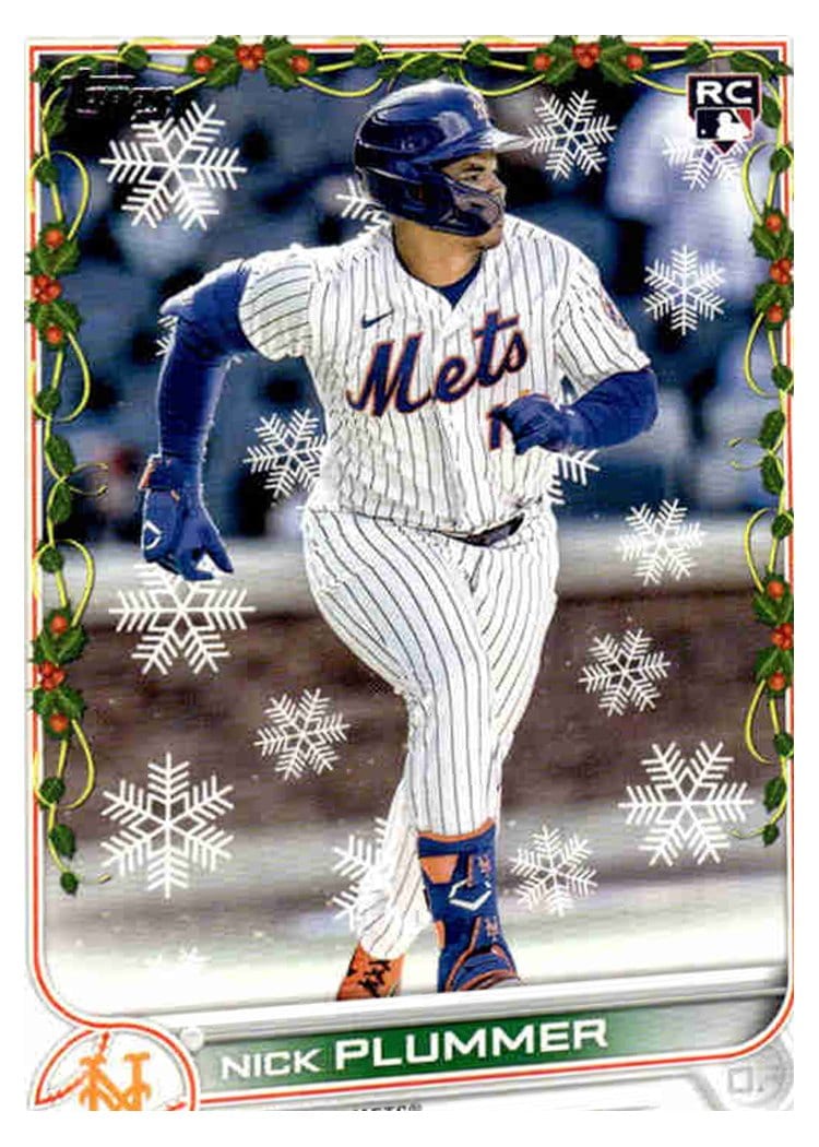 2022 Topps Holiday Base Set Nick Plummer #HW30 card