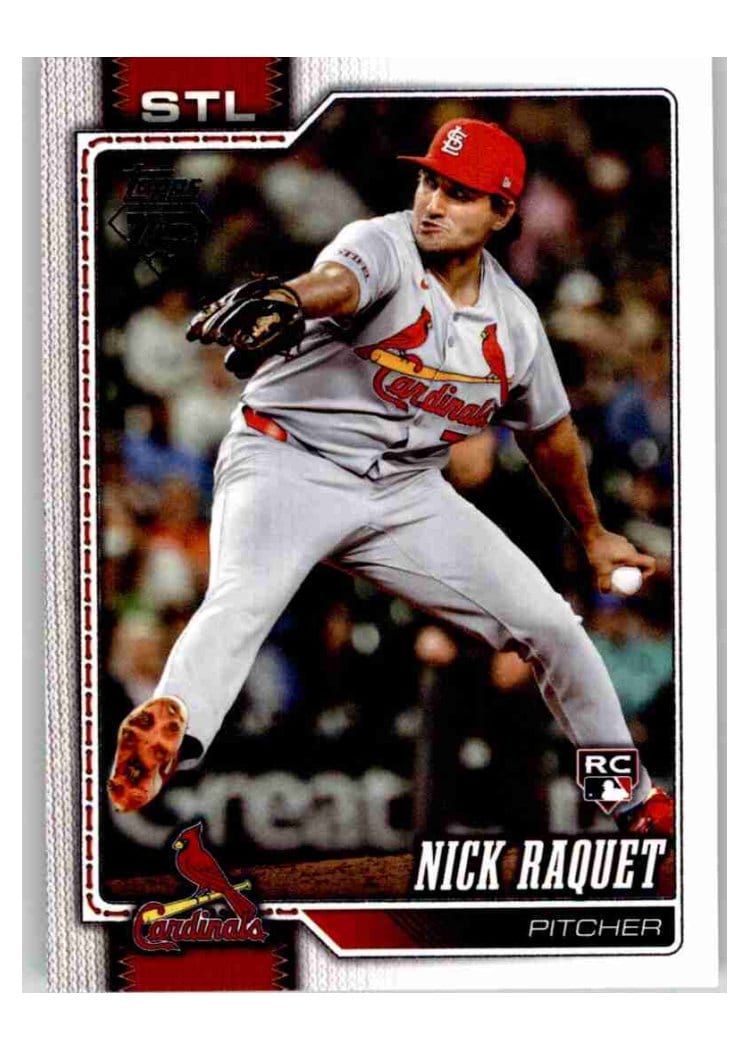 2026 Topps Base Set Nick Raquet #385 card
