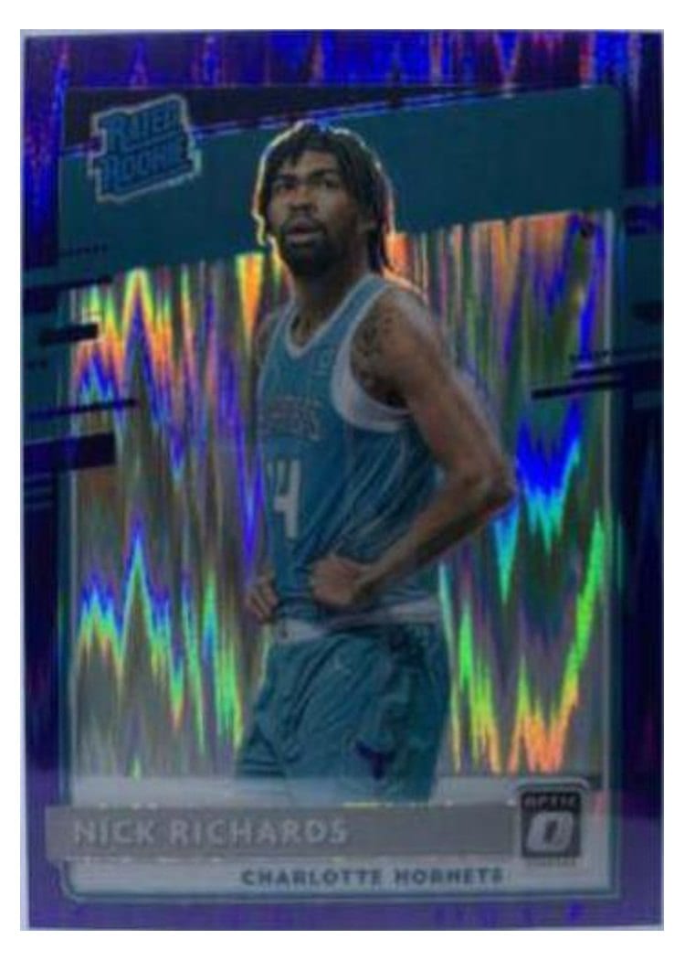 2020-21 Donruss Optic Base Set Nick Richards #193 card