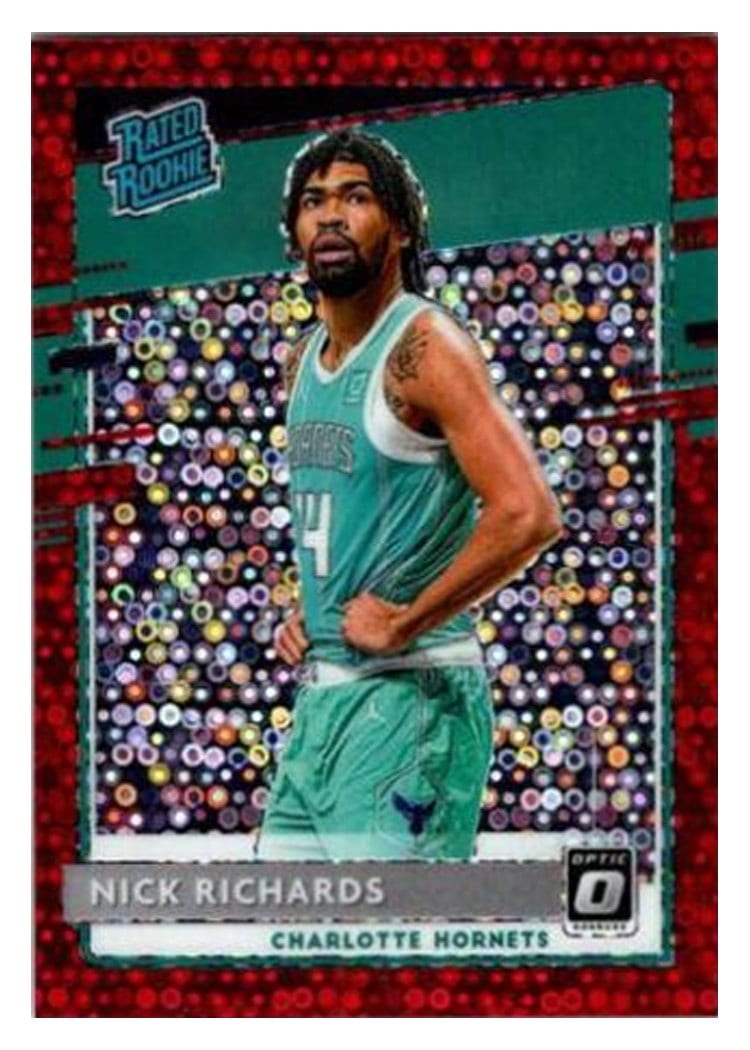 2020-21 Donruss Optic Base Set Nick Richards #193 card