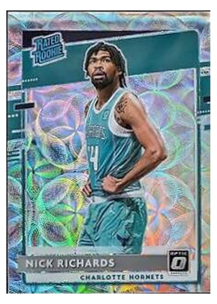 2020-21 Donruss Optic Base Set Nick Richards #193 card