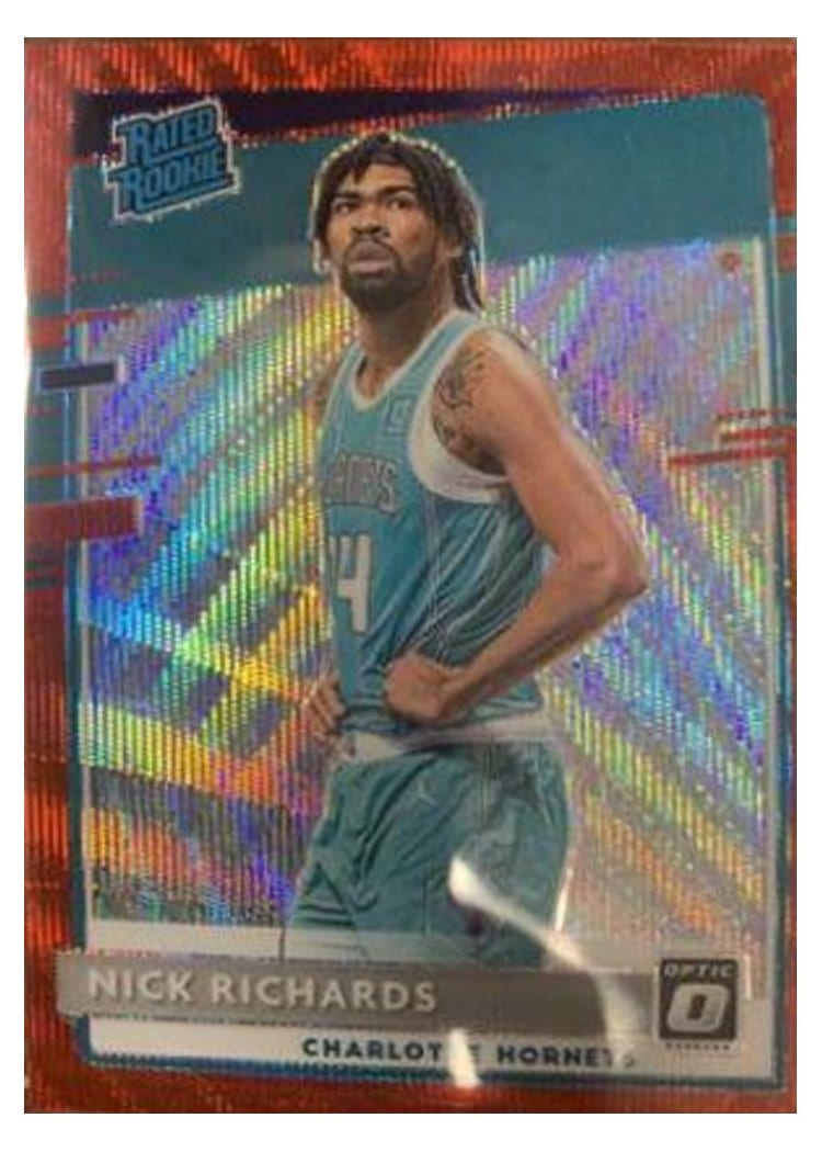 2020-21 Donruss Optic Base Set Nick Richards #193 card