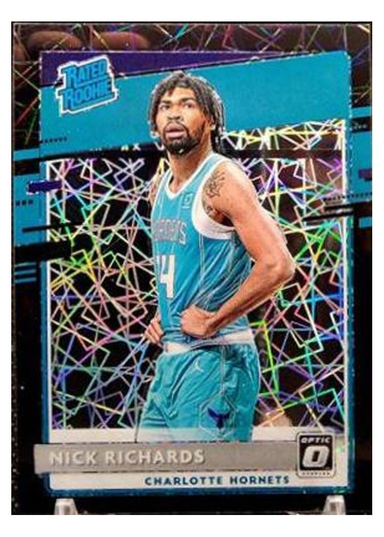 2020-21 Donruss Optic Base Set Nick Richards #193 card