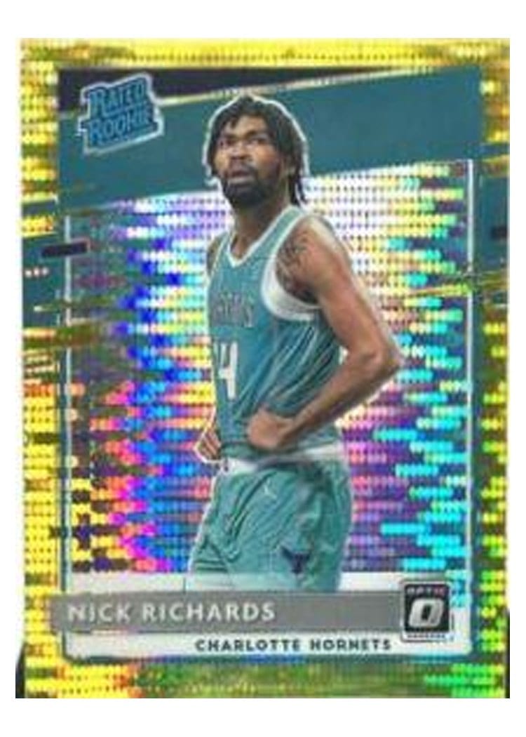 2020-21 Donruss Optic Base Set Nick Richards #193 card