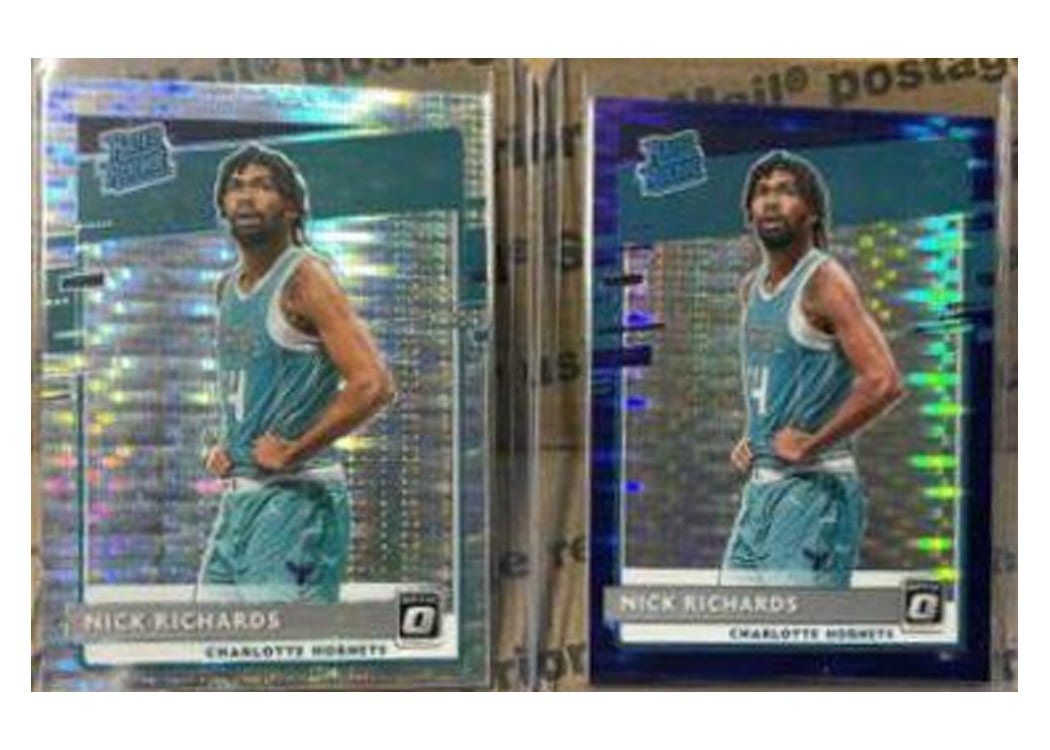 2020-21 Donruss Optic Base Set Nick Richards #193 card