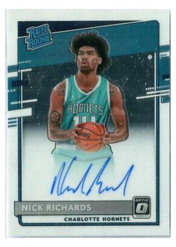2020-21 Donruss Optic Base Set Nick Richards #193 card