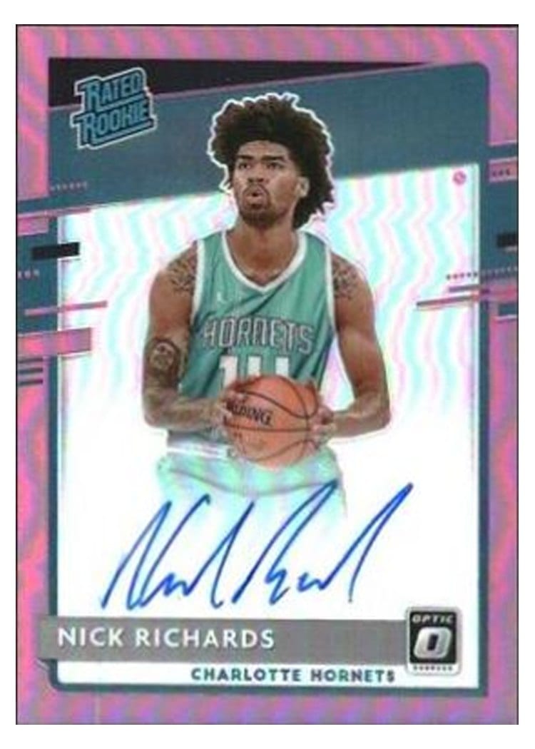 2020-21 Donruss Optic Base Set Nick Richards #193 card