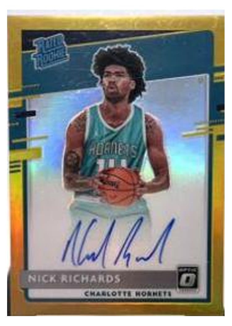 2020-21 Donruss Optic Base Set Nick Richards #193 card