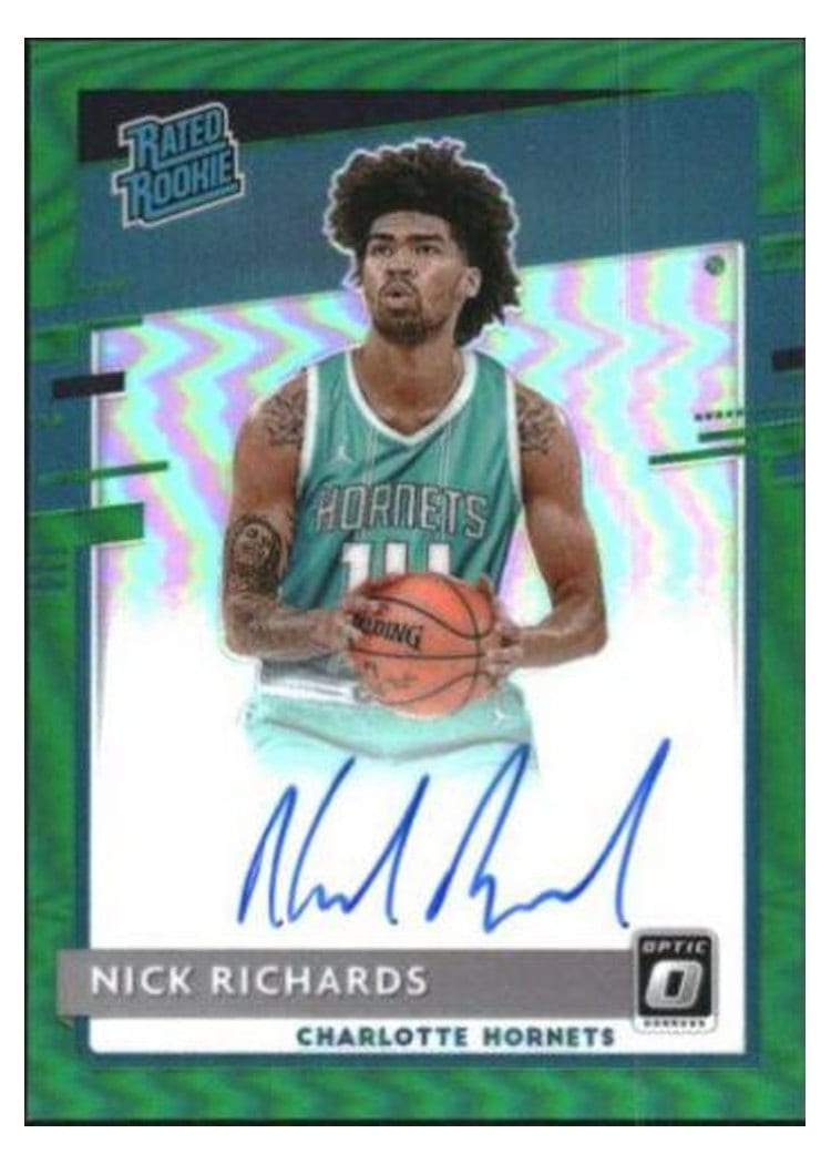 2020-21 Donruss Optic Base Set Nick Richards #193 card