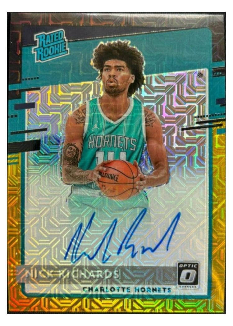 2020-21 Donruss Optic Base Set Nick Richards #193 card