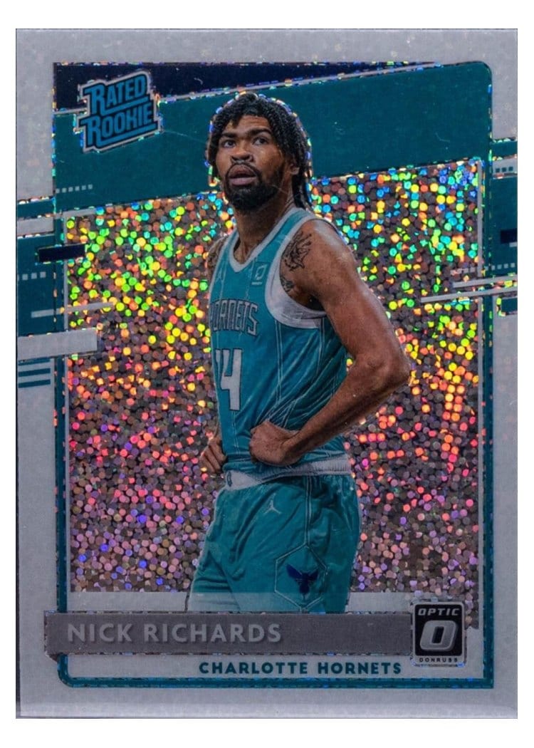 2020-21 Donruss Optic Base Set Nick Richards #193 card