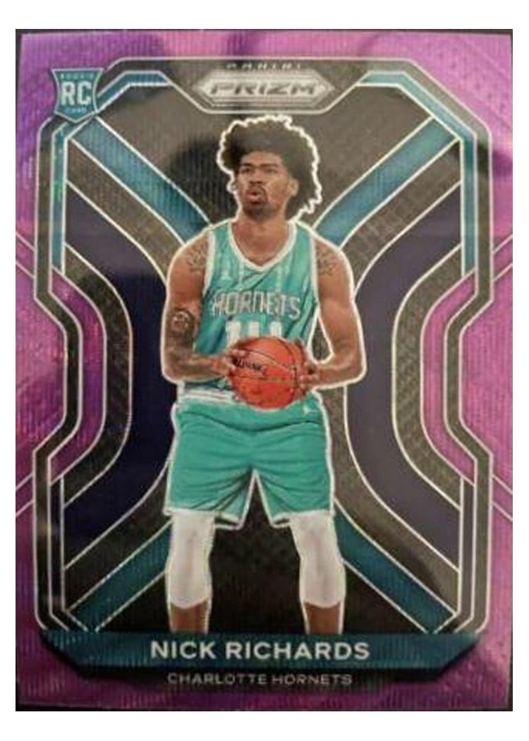 2020-21 Panini Prizm Base Set Nick Richards #253 card