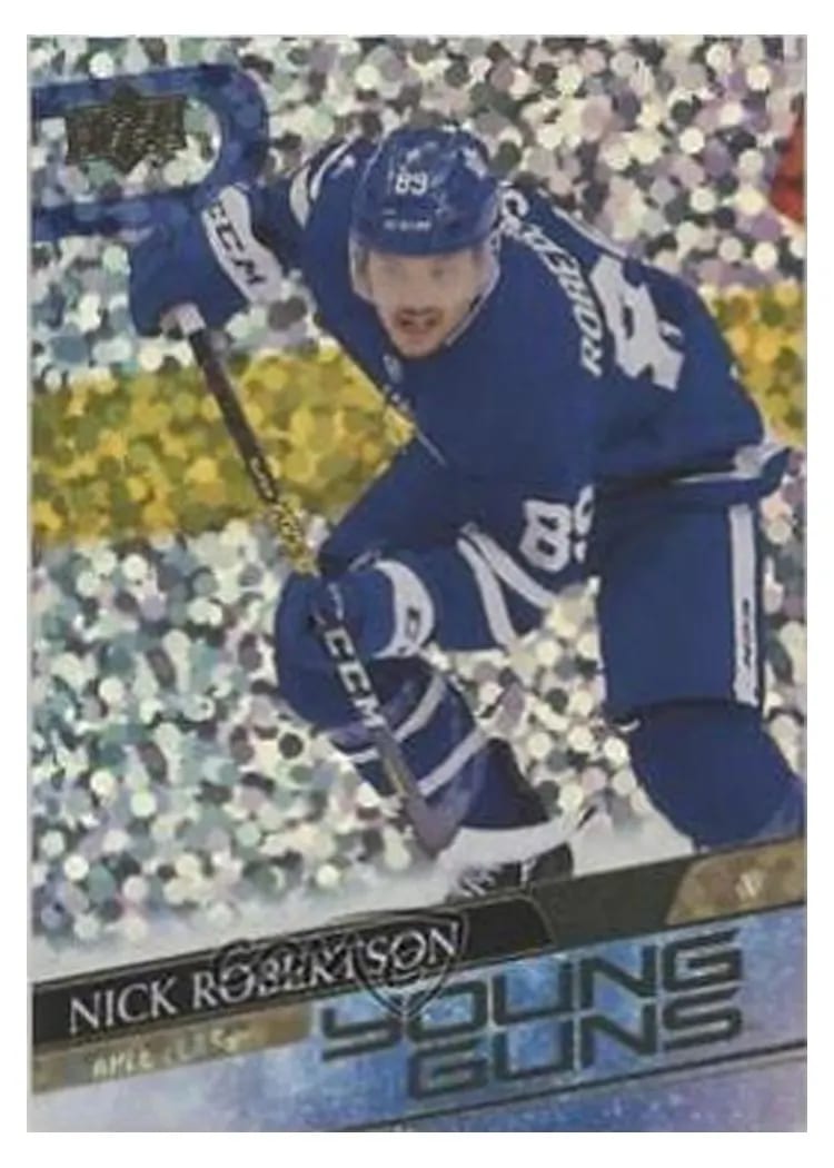 2020 Upper Deck Nick Robertson #237 card