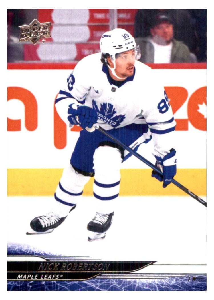 2024-25 Upper Deck Base Set Nick Robertson #624 card