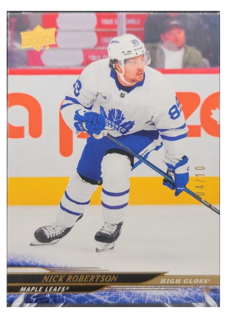 2024-25 Upper Deck Base Set Nick Robertson #624 card