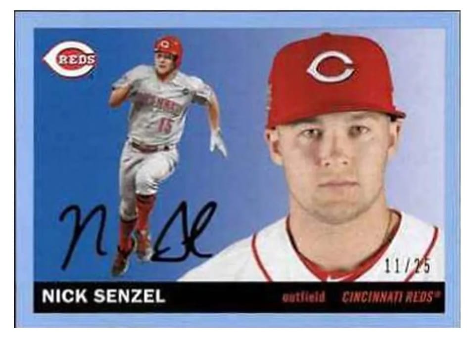 2020 Topps Archives Base Set Nick Senzel #4 card