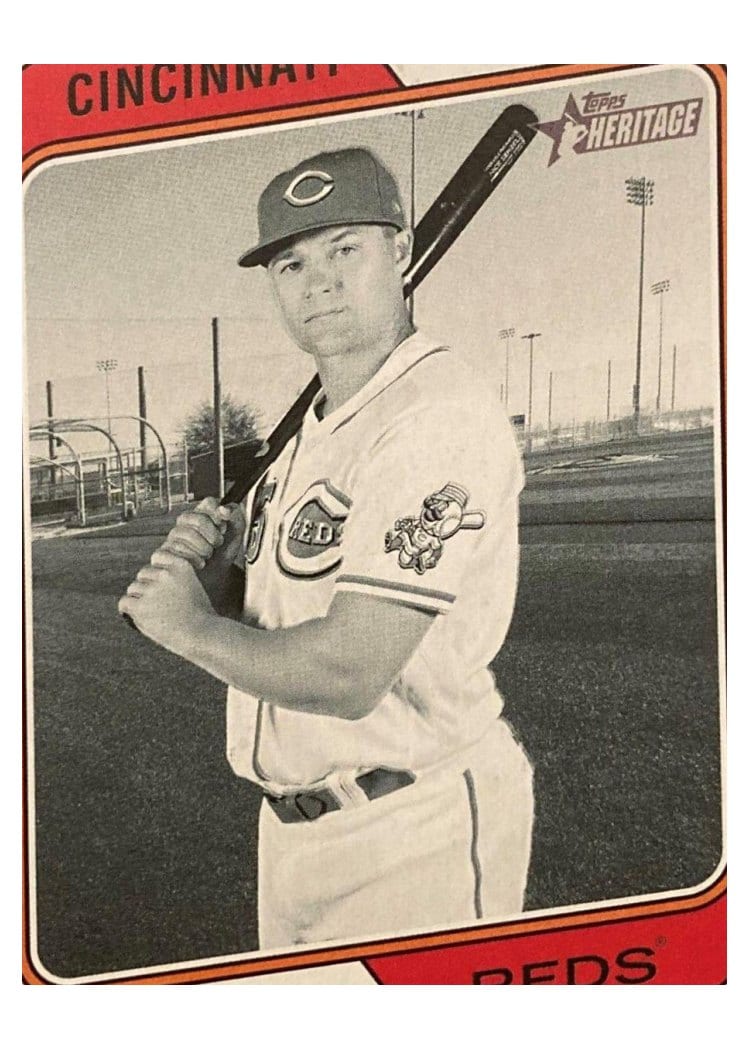2023 Topps Heritage Base Set Nick Senzel #230 card