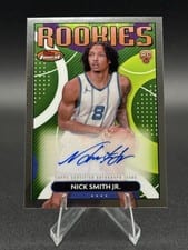 2023-24 Finest Rookie Finest Autographs Nick Smith JR. #RFA-NS card