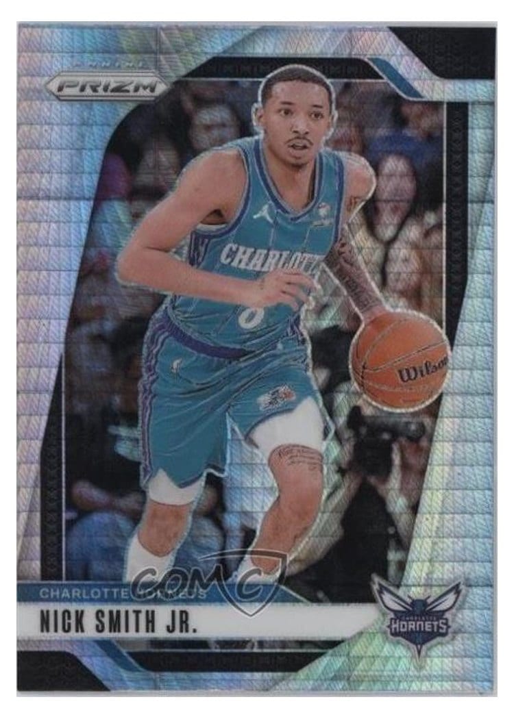 2024-25 Panini Prizm Base Set Nick Smith Jr. #185 card