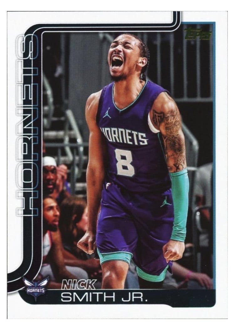 2025-26 Topps Base Set Nick Smith Jr. #72 card