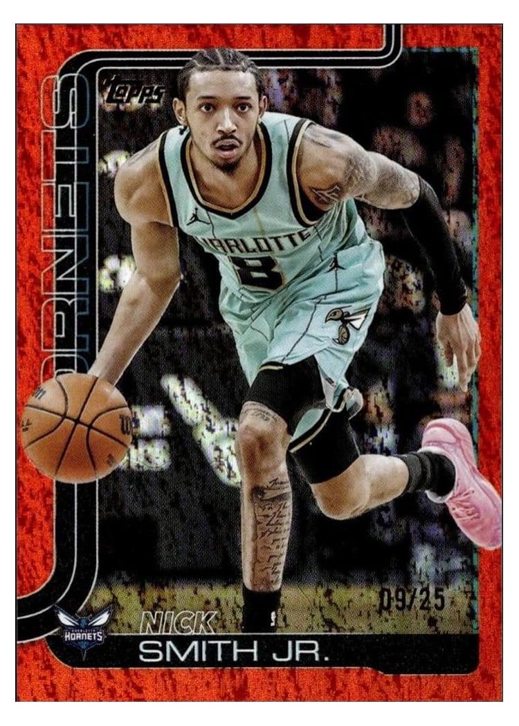 2025-26 Topps Base Set Nick Smith Jr. #72 card