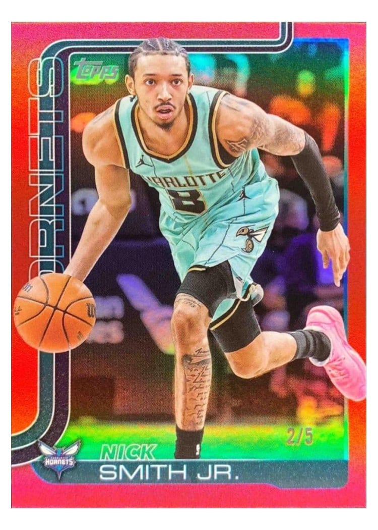 2025-26 Topps Base Set Nick Smith Jr. #72 card