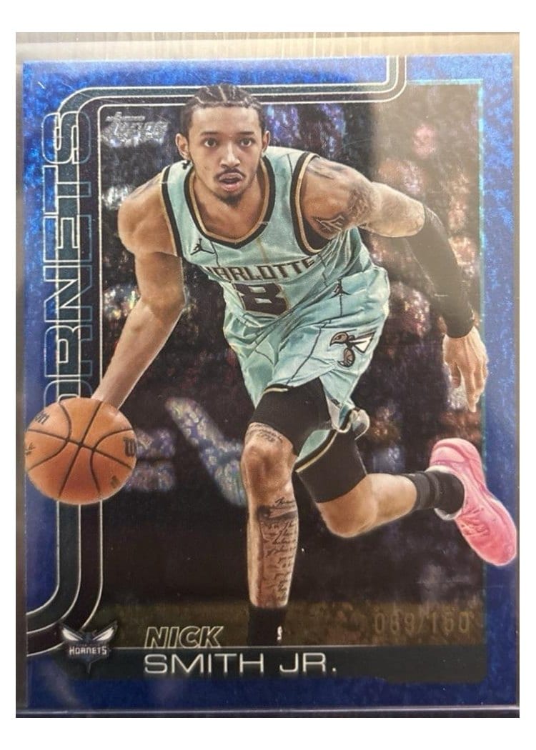 2025-26 Topps Base Set Nick Smith Jr. #72 card