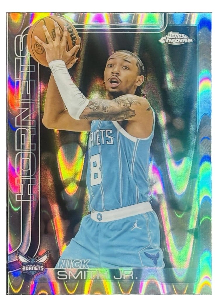 2025-26 Topps Chrome Base Set Nick Smith Jr. #26 card
