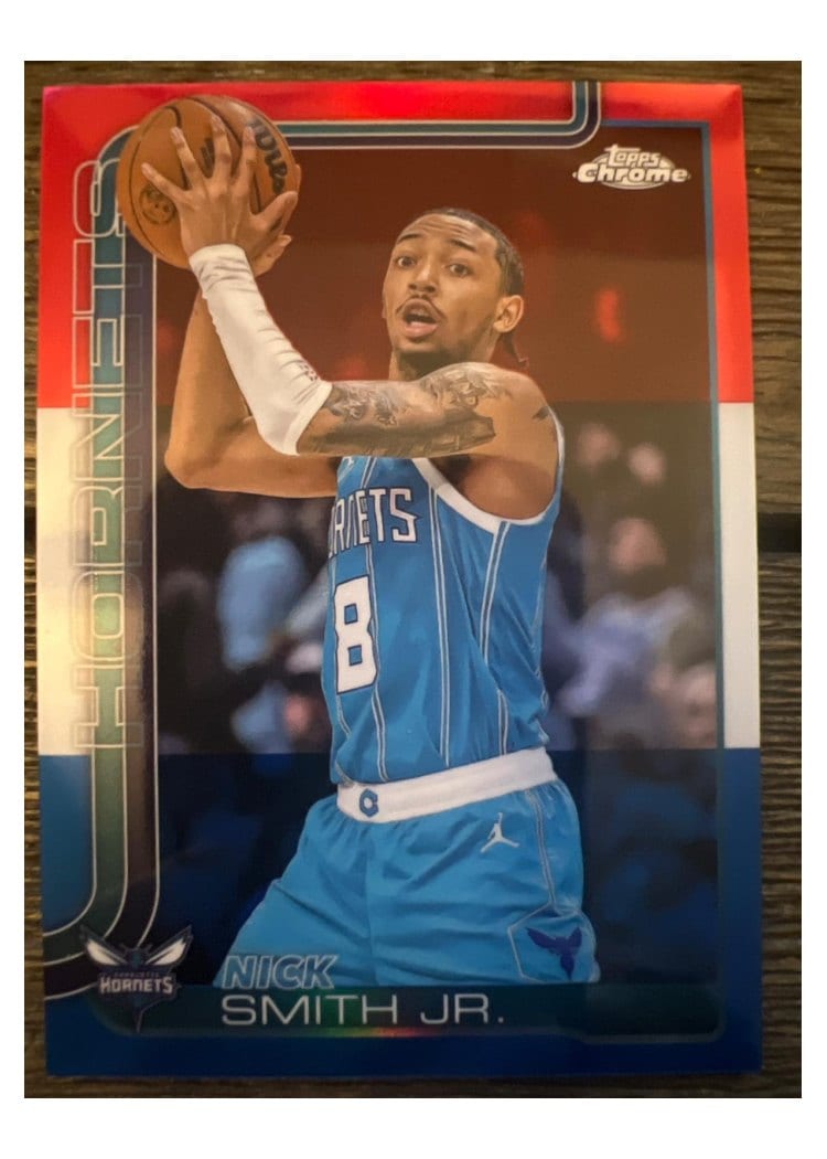 2025-26 Topps Chrome Base Set Nick Smith Jr. #26 card